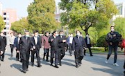 市委书记徐惠民调研我校疫情防控及开学工作